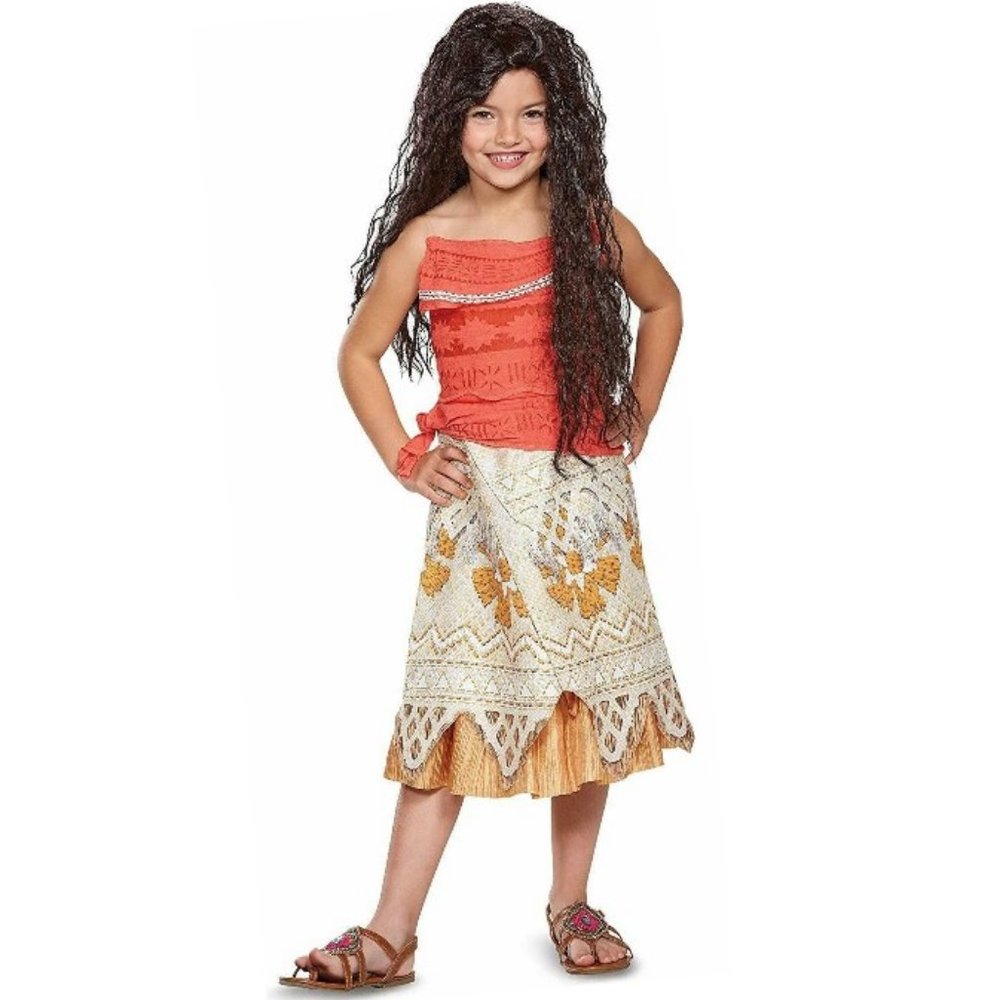 Disguise Disney Princess Moana Classic Child Costume Size: M(7-8)
